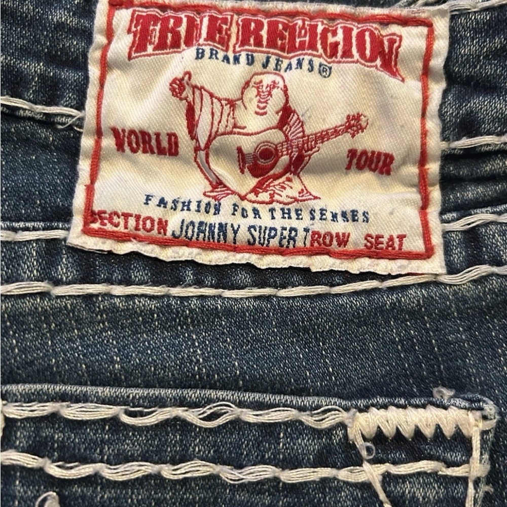 True Religion Dark Blue World Tour Johnny Super T size 27